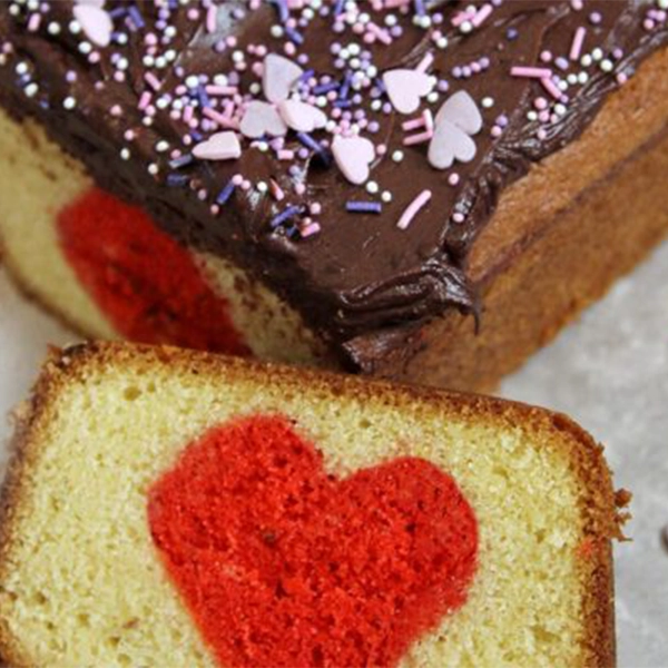 Hidden Heart Cake